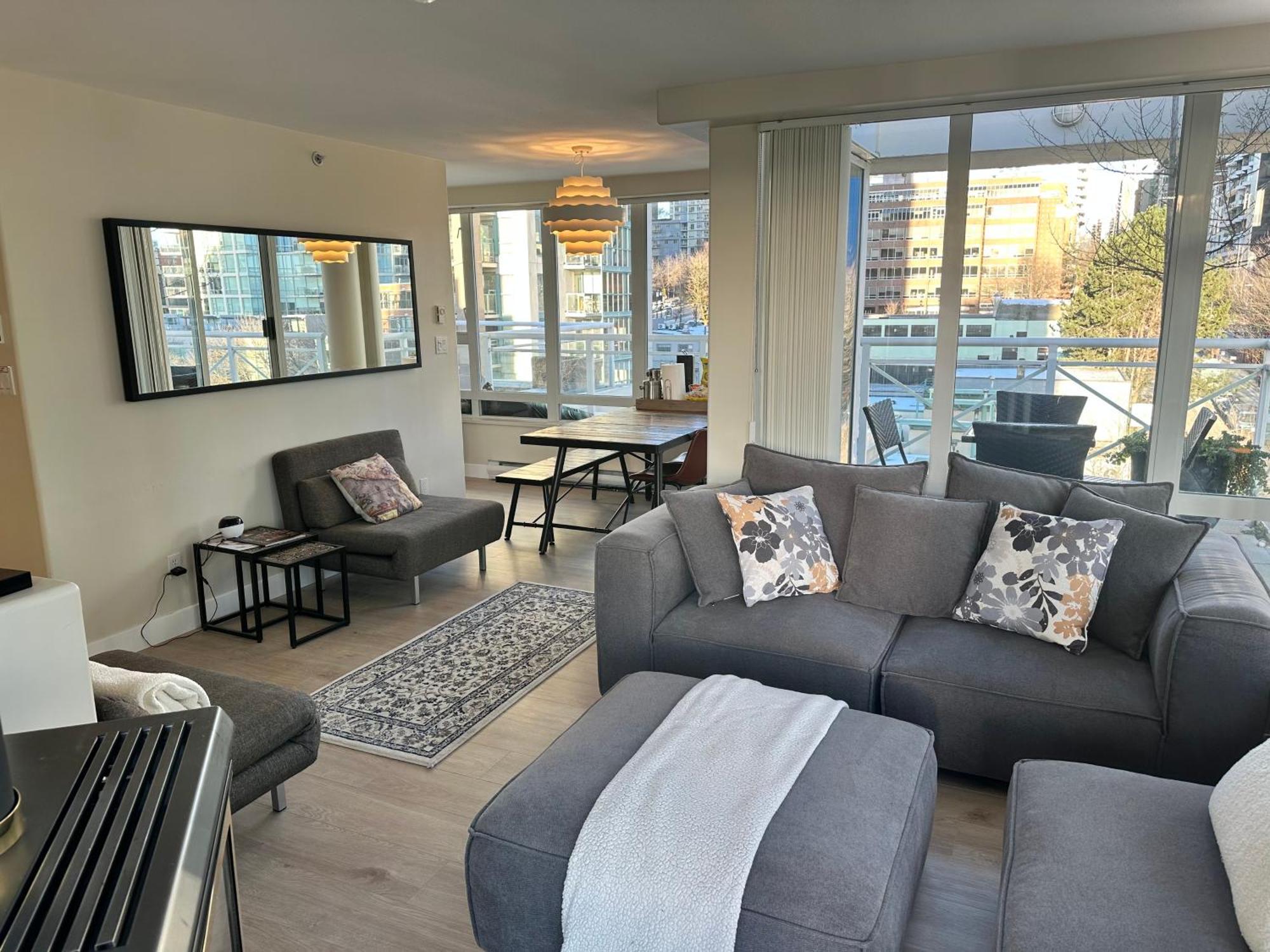 Penthouses Of Beach Ave Vancouver Exterior foto